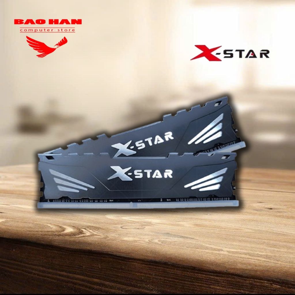Ram PC 16GB DDR4 XSTAR bus 3200 tản nhiệt bảo hành chính hãng 36 tháng đổi mới