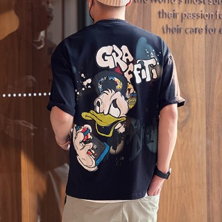  Áo Thun Nam Streetwear - in hình - 100% Cotton Chính Hãng Local Brand Adamtino  A2913  