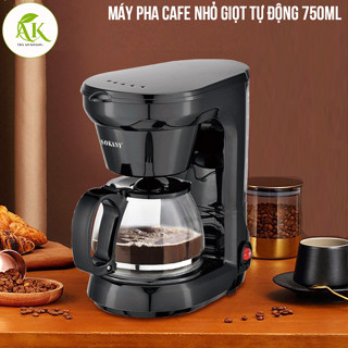 Máy Pha Cà Phê Tự Động Và Giữ Nhiệt Dung tích lớn 750ML Công suất 650w