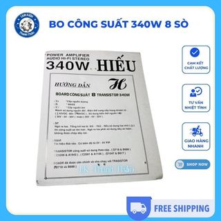 Bo Công Suất 340w 8 Sò ,Mạch Khuếch Đại Âm Thanh