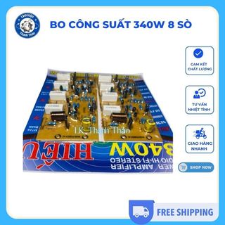 Bo Công Suất 340w 8 Sò ,Mạch Khuếch Đại Âm Thanh