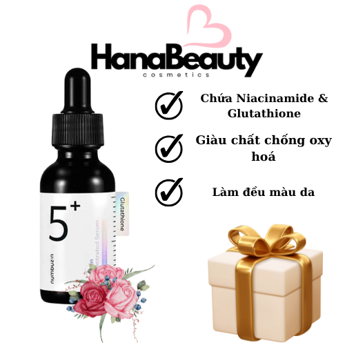 [CHÍNH HÃNG] Serum Numbuzin no 5 Sáng Da Mờ Thâm Nám Numbuzin No.5 Vitamin Concentrated - Serum Dưỡn