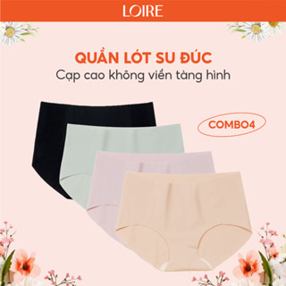COMBO 4 Quần Lót Nữ Su Đúc Không Viền Tàng Hình Loirechic QSD03