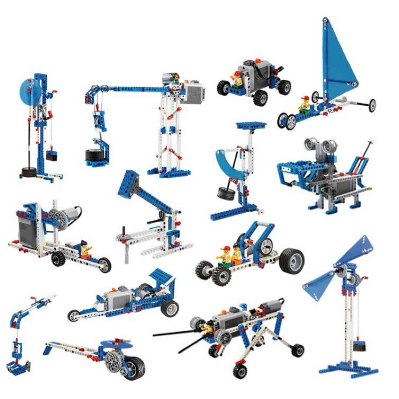 Đồ chơi giáo dục lắp ghép kỹ thuật 9686- cơ khí- có động cơ