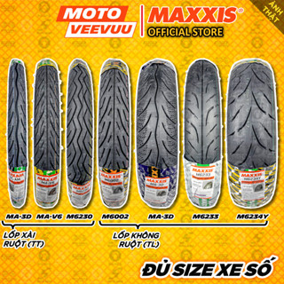[MTVV] Vỏ lốp xe máy MAXXIS đủ size xe số kim cương xương cá 3D V5 V6 6230 6002 70 80 90 100 110 120 130 140 17 14<END>