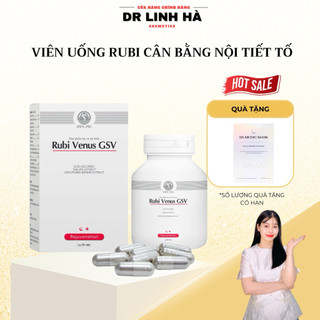 Viên uống Rubi Venus điều hoà nội tiết tố  làm thơm giảm mùi hôi cơ thể đẹp da chống lão hoá 