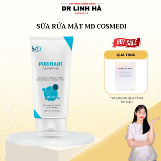  Sữa rửa mặt MD cosmedi làm sạch sâu  cấp ẩm làm sáng da dành cho da thường  da khô nám  da lão hoá Dr Linh Hà 