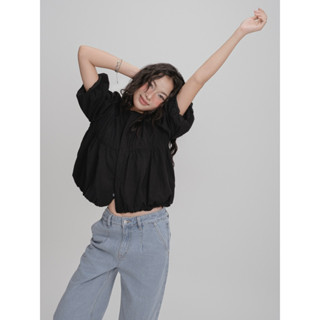 DOB - Áo kiểu nữ tay bồng dáng lửng Blé