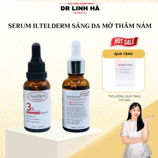  Serum Intelderm Tranexamic 3% + Niacinamide 10% giảm thâm nám tàn nhang mờ thâm mụn sáng da 30ml 