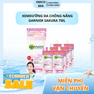Bộ 6 Gói Kem Dưỡng Da Chống Nắng Garnier Thái Lan 7ml