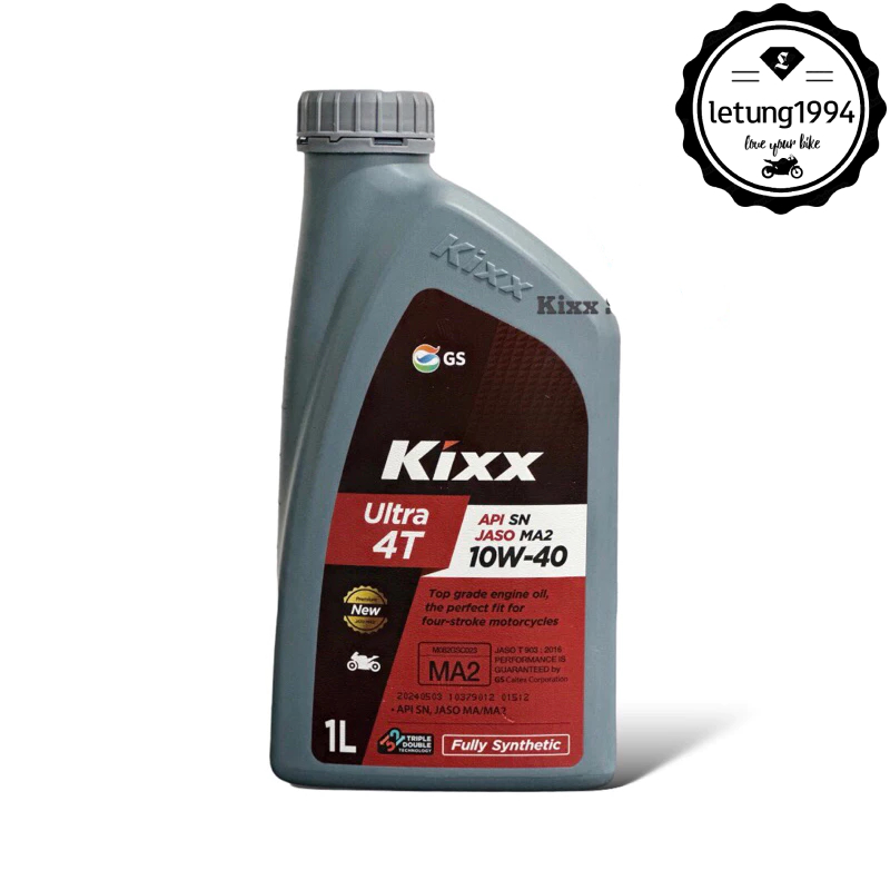 Nhớt tổng hợp Kixx Ultra 4T 10W40 và 15W40 Nhập Khẩu Hàn Quốc
