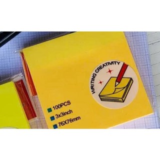 Giấy note dạ quang neon 3x2 3x3 3x4 3x5