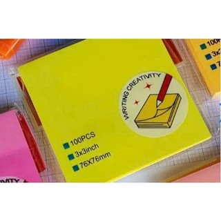 Giấy note dạ quang neon 3x2 3x3 3x4 3x5