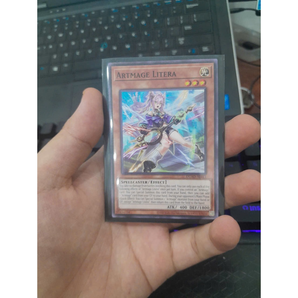 [ 20250721 ] Thẻ bài Yugioh DUAD-AE011 Artmage Litera