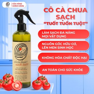    500ml   Nước Lau Đa Năng Sinh Học Cô Cà Chua Sạch Tuốt Yêu Nước Đánh Bay Dầu Mỡ Nhà Bếp Mọi Vết Bẩn Hương Quế YN 