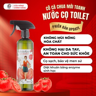 [ 500ml ] Nước Tẩy Bồn Cầu Thiên Nhiên Cô Cà Chua Mới Toanh Hương Trầu Không Khử Mùi Nhà Vệ Sinh An Toàn MT