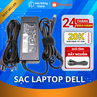 Sạc Laptop Dell Chân Kim To/Chân Kim Nhỏ 19.5V- 4.62A 90W / 19.5V- 3.34A 65W LỖI ĐỔI MỚI Bảo Hành 12 Tháng