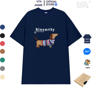 áo thun local brand UTA anime xúc xích dog limited áo thun thời trang nam nữ oversize