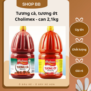 Tương cà, tương ớt Cholimex can 2,1kg, thơm ngon chất lượng