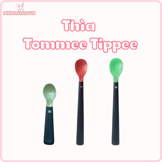  Thìa Tommee Tippee Softee Ăn Dặm Cho Bé Thìa Ăn Dặm Có Báo Nóng Tommee Tippee Tiện Lợi Cho Bé Từ 4m+ 