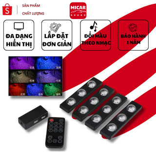 Đèn Led Ô Tô Xiaomi MICAR A12, Đèn Led Nội Thất Trang Trí Xe Hơi Siêu Đẹp, Đèn Led Trang Trí Xe Ô Tô Cao Cấp
