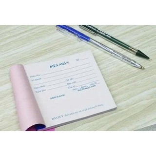GIẤY BIÊN NHẬN 2 LIÊN