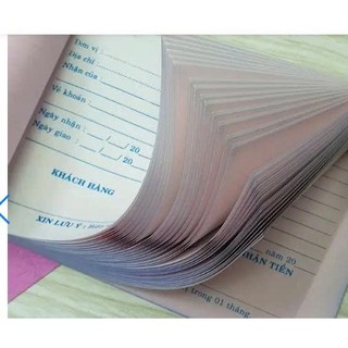 GIẤY BIÊN NHẬN 2 LIÊN