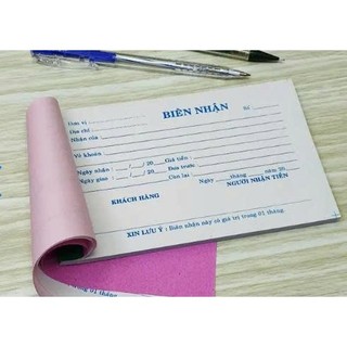 GIẤY BIÊN NHẬN 2 LIÊN