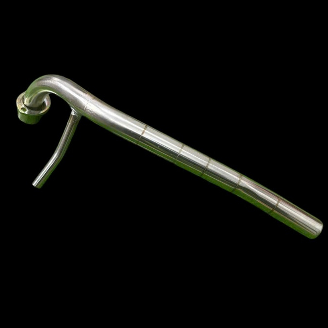 Cổ pô xe sirius 110 ống hơi inox 27mm