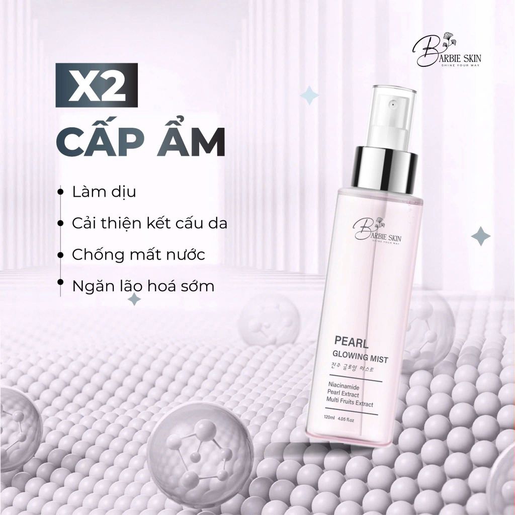 Xịt khoáng Cấp Ẩm Cho Da Babie Skin Hàn Quốc