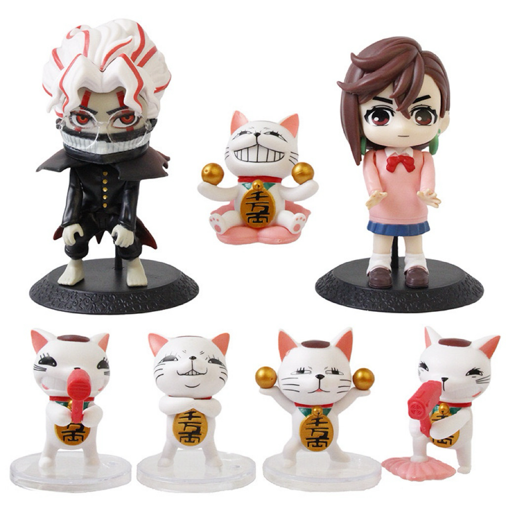 [SET 7] Bán cả set không bán lẻ set 7 mô hình nhân vật anime dadadan takakura ken ayase momoo figure