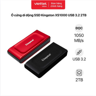 Ổ cứng di động SSD Kingston XS1000 USB 3.2 2TB Chính hãng