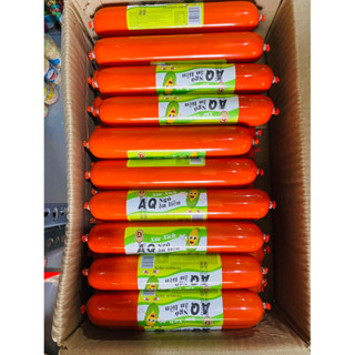  sỉ thùng 30 chiếc xúc xích dăm bông   AQ vị ngô cay 160g  1 chiếc 