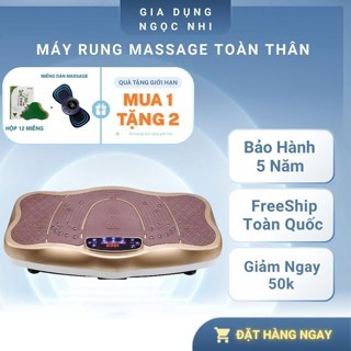 Máy Rung Toàn Thân 999 Cấp Độ Giúp Eo Thon Làm Giảm Mỡ Bụng
