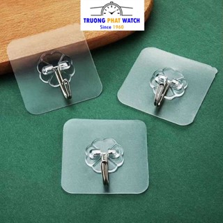 Combo 20 Móc Treo Dán Tường Trong Suốt T10 - Cường Lực, Siêu Dính, Đa Năng