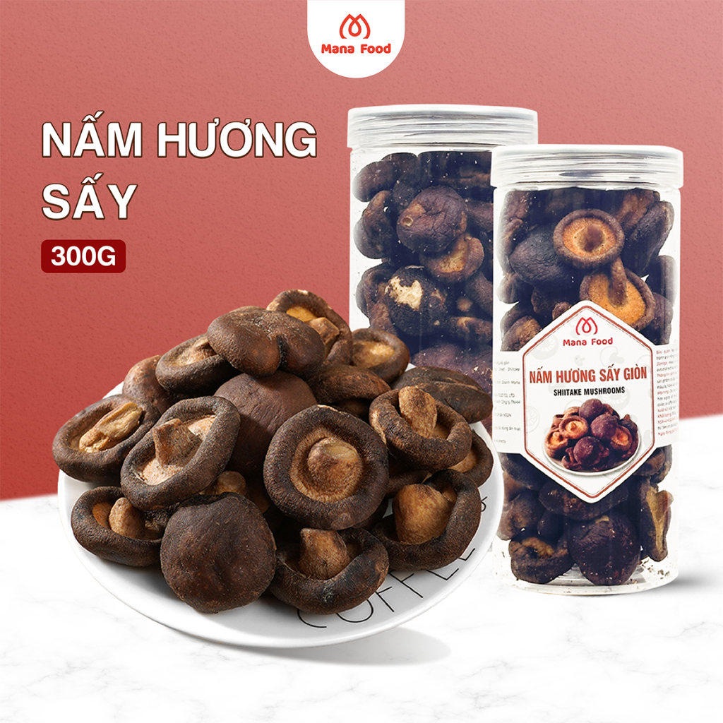 Nấm Hương Sấy Mana Food 300G