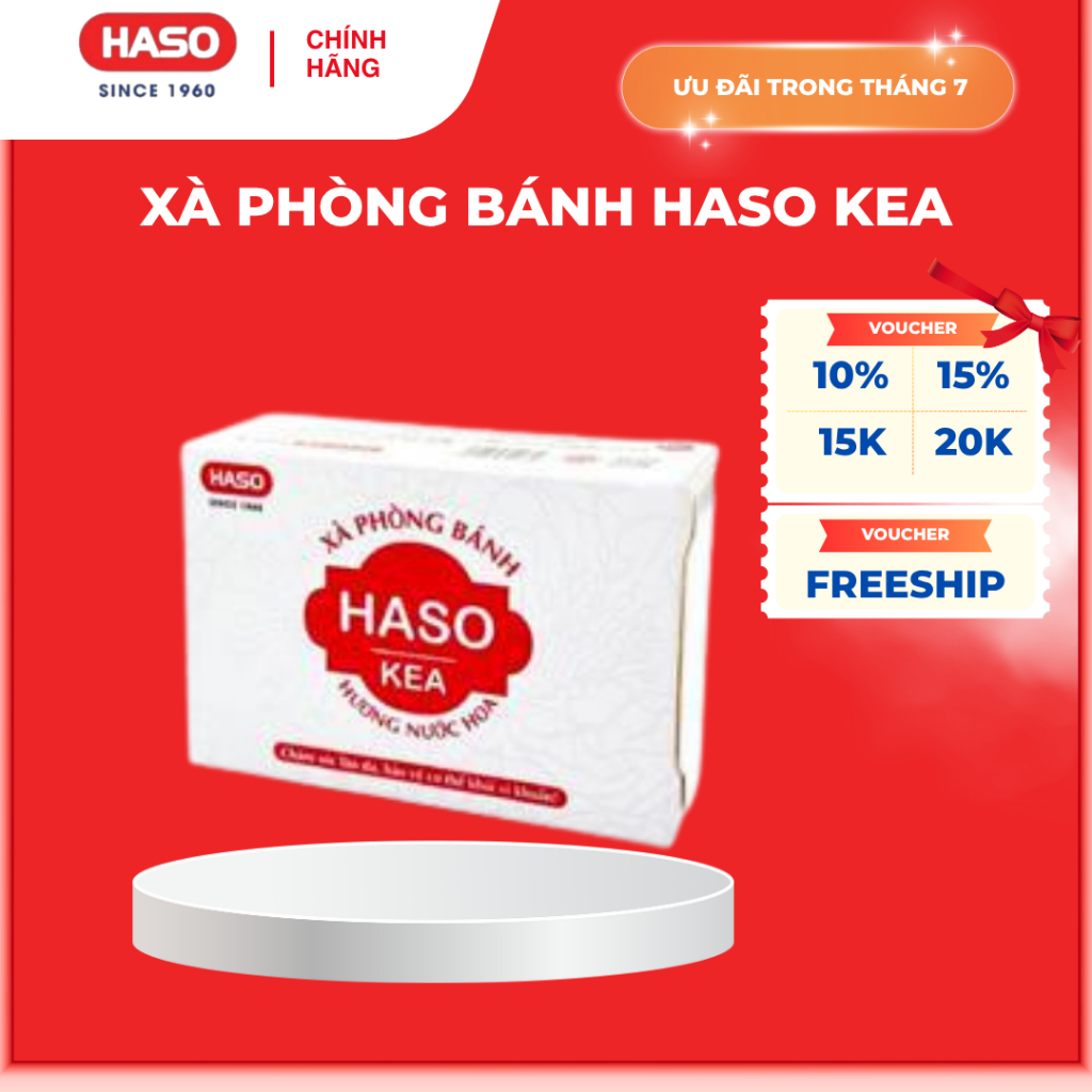  Combo 5 Bánh Xà Phòng Bánh HASO KEA  Xà phòng Tắm Hương Nước Hoa Làm Sạch Bảo Vệ Da Kháng Khuẩn Dưỡng Ẩm 90g 