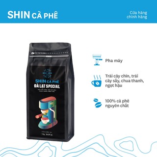  Cà phê Đà Lạt Special - SHIN Cà Phê - Cà phê pha máy - Túi 1kg 