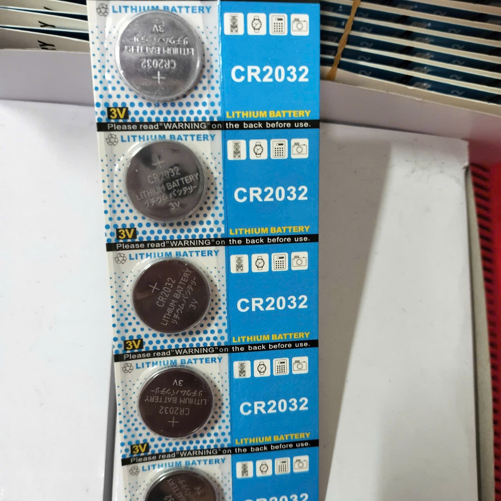 Pin CMOS CR2032 3V Lithium - cúc áo Cho Laptop, PC, Cân Điện Tử, Remote, Máy Ảnh, Đồ Chơi, Xe Máy
