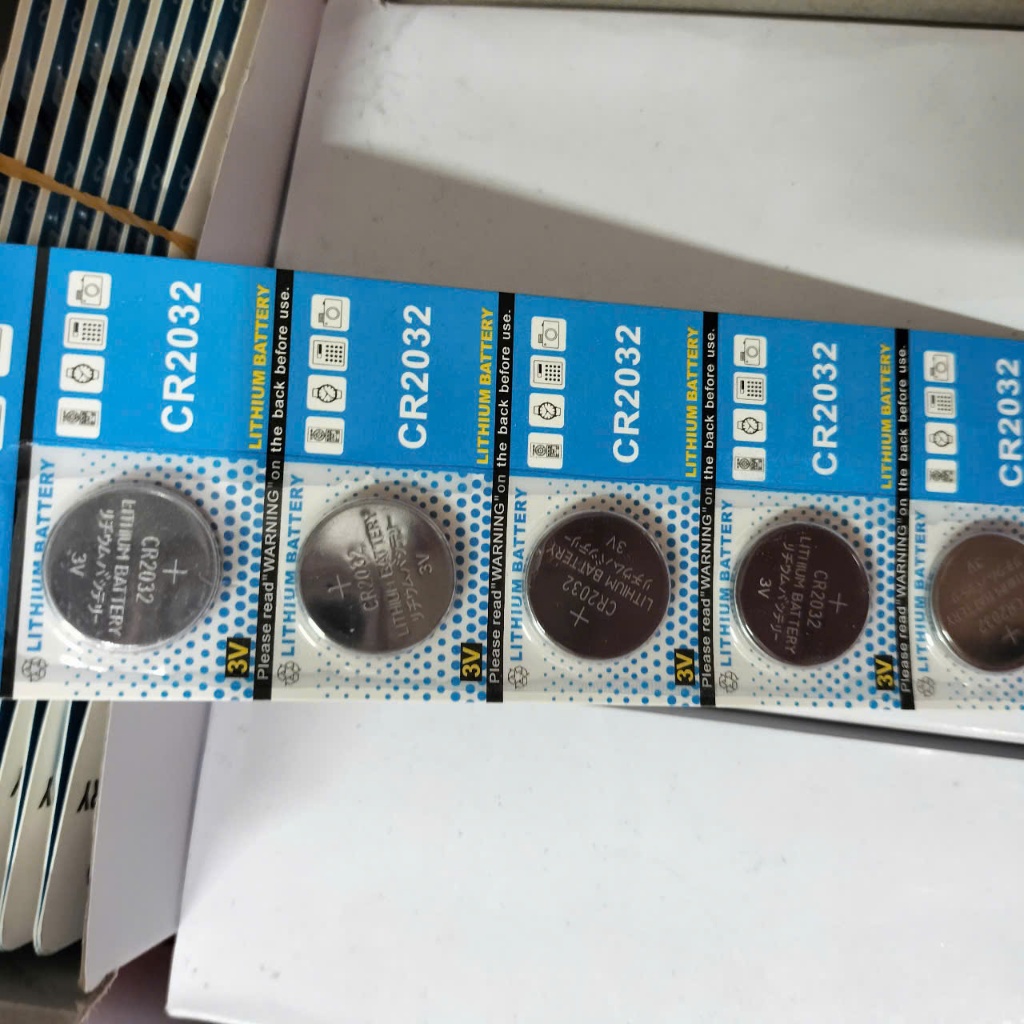 Pin CR2032 3V Lithium Dùng Cho Mainboard, Máy Đo Đường Huyết, Smartkey, Remote, LED Bánh Xe