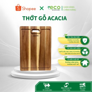  Thớt Gỗ ACACIA Chuyên Chặt Gà Vịt Xương 100% Gỗ Sạch Không Nấm Mốc An Toàn VSTP -TH BG HOME 