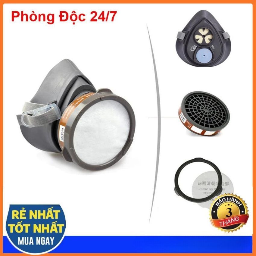 Mặt nạ Phòng Độc  3200,Phun Sơn Phun Hóa Chất