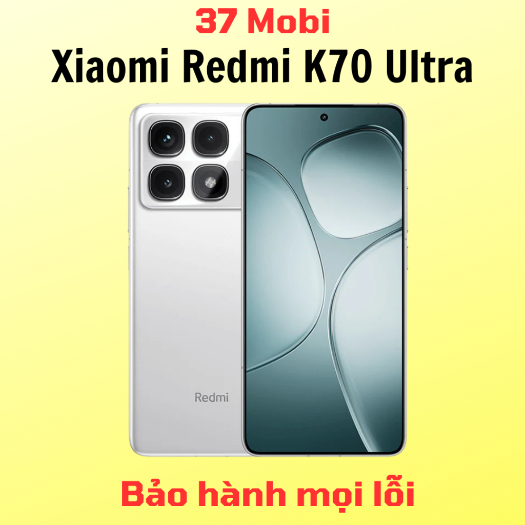 Điện thoại Xiaomi Redmi K70 Ultra - Dimensity 9300 Plus Màn OLED 144Hz