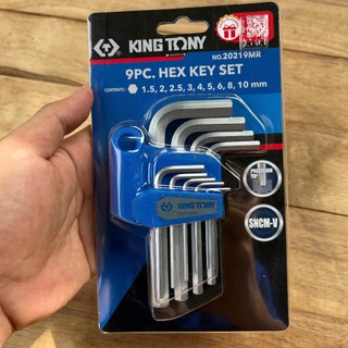 Bộ lục giác ngắn kingtony 20219mr có 9 cây