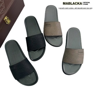 Dép da nam quai ngang đẹp, đế PU cao cấp, nhẹ chân, đã khâu quai rất chắc, độ bền cao, giá rẻ - P82