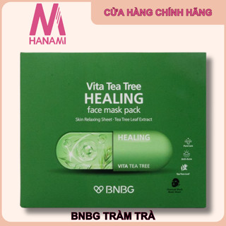 Mặt Nạ BNBG Tràm Trà Tea Tree Hỗ Trợ Làm Dịu Da Giảm Mụn 30ml