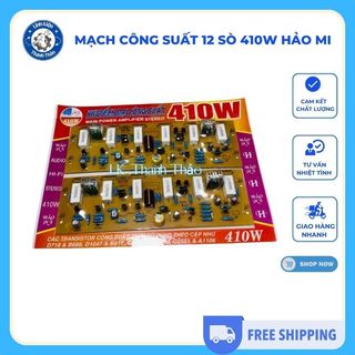 Mạch Công Suất 12 Sò 410W Hảo Mi - Mạch Khuếch Đại Âm Thanh