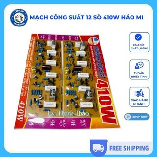 Mạch Công Suất 12 Sò 410W Hảo Mi - Mạch Khuếch Đại Âm Thanh