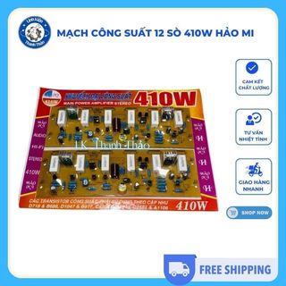 Mạch Công Suất 12 Sò 410W Hảo Mi - Mạch Khuếch Đại Âm Thanh