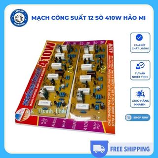 Mạch Công Suất 12 Sò 410W Hảo Mi - Mạch Khuếch Đại Âm Thanh